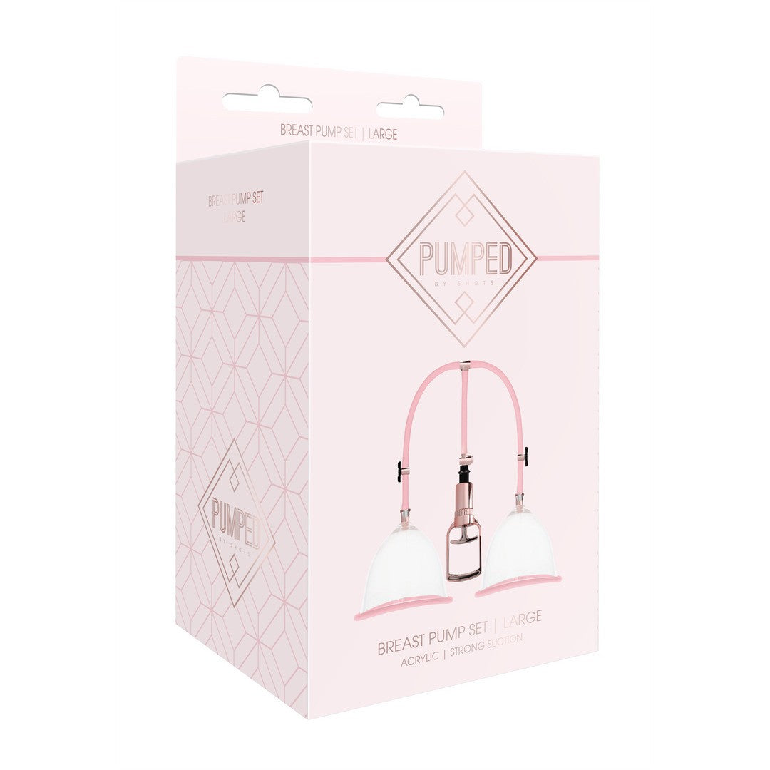 BOMBA DESENVOLVEDORA BREAST PUMP SET LARGE PUMPED