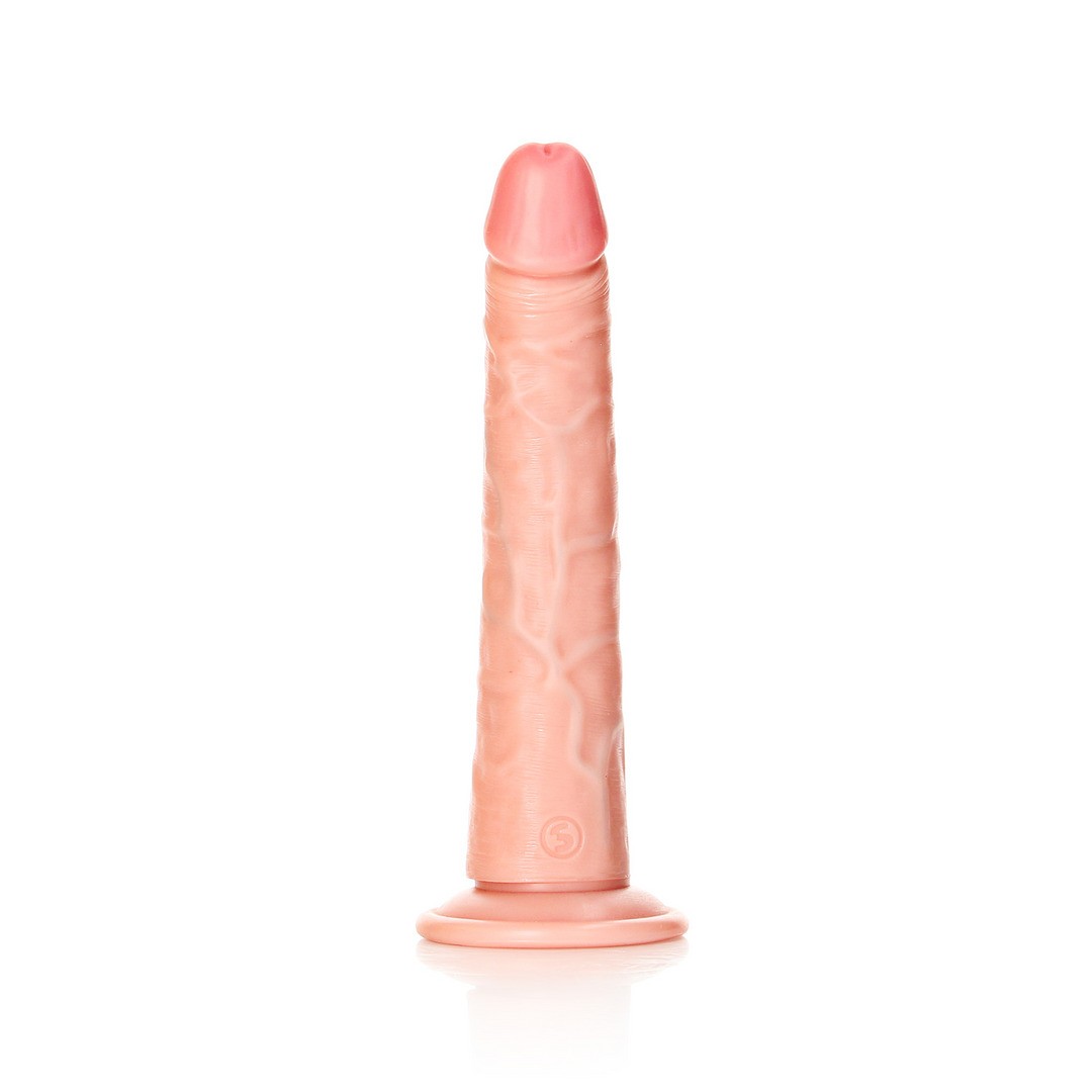 REALROCK SLIM REALISTIC DILDO WITH SUCTION CUP 8 /20.5 CM FLESH