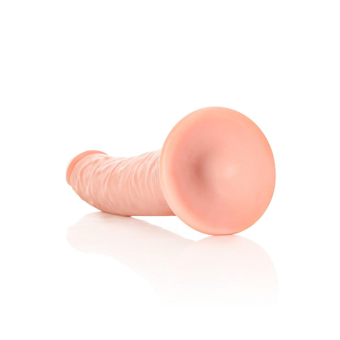 REALROCK SLIM REALISTIC DILDO WITH SUCTION CUP 8 /20.5 CM FLESH