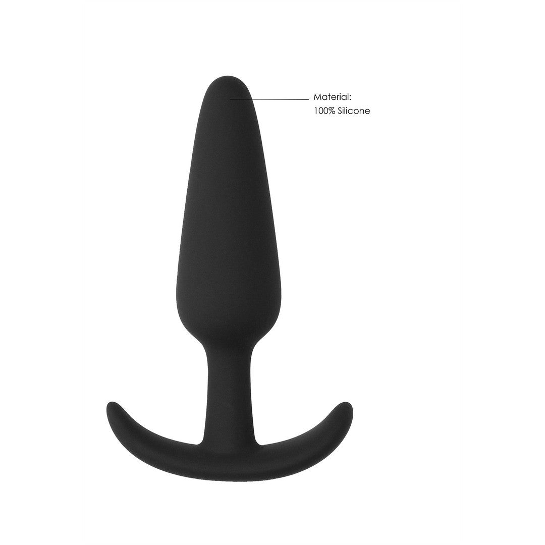 SHOTS TOYS SLIM BEGINNER BUTT PLUG BLACK