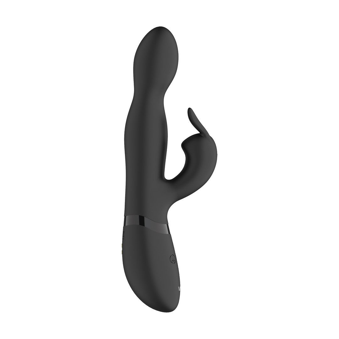 VIVE NIVA ROTATING RABBIT VIBRATOR BLACK