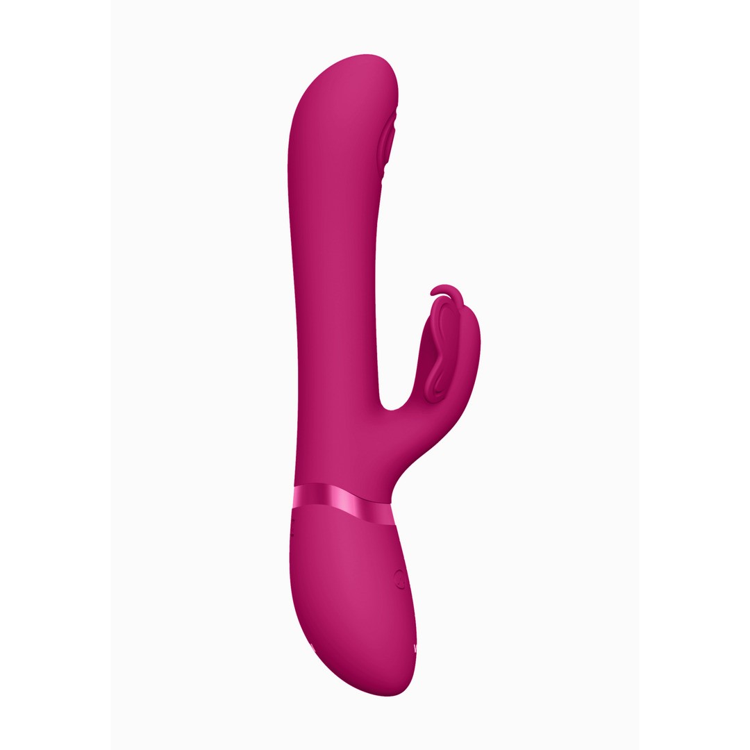 VIVE ETSU PULSE WAVE G-SPOT RABBIT CLITORAL STIMULATOR PINK