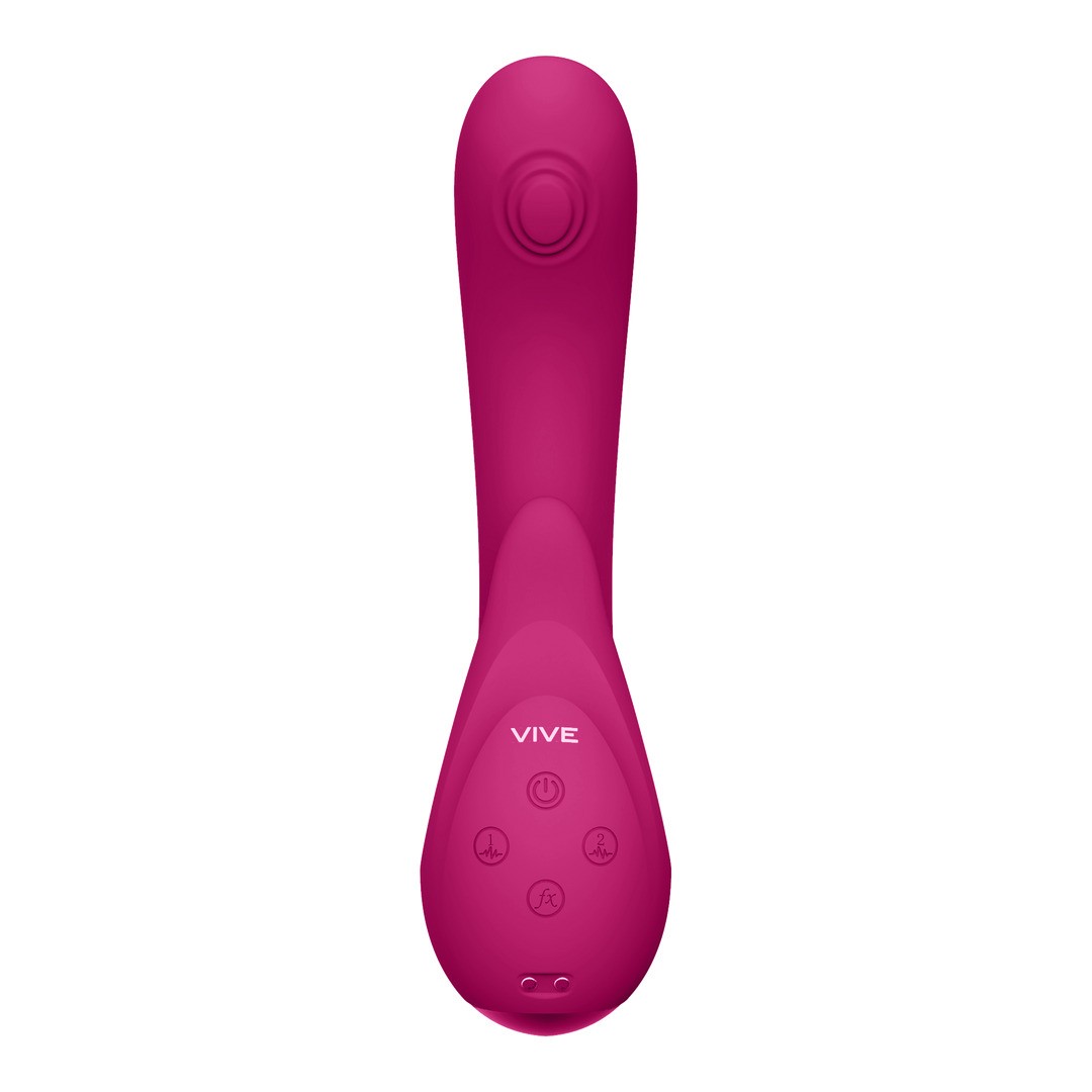 VIVE MIKI PULSE WAVE FLICKERING G-SPOT VIBRATOR PINK