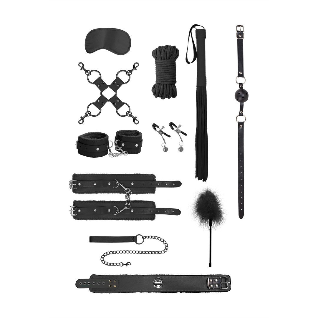 KIT BONDAGE INTERMEDIATE BONDAGE KIT PRETO OUCH!
