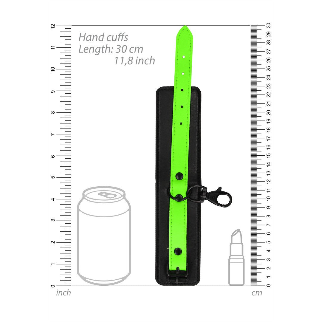ALGEMAS PARA PULSOS E TORNOZELOS COM HOGTIE GLOW IN THE DARK OUCH!