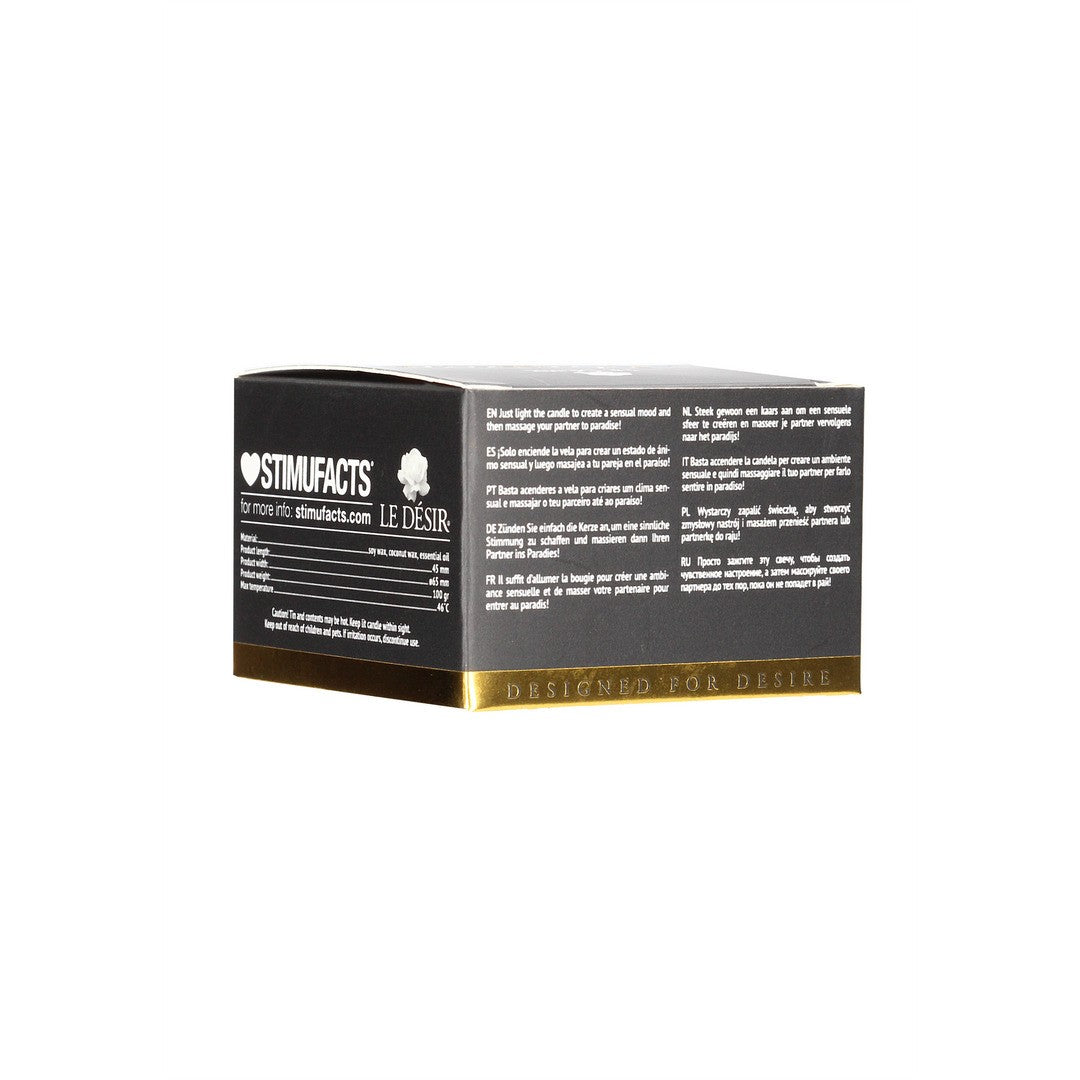 VELA DE MASSAGEM COM AROMA A ROSAS EROTIC 100 GR LE DÉSIR