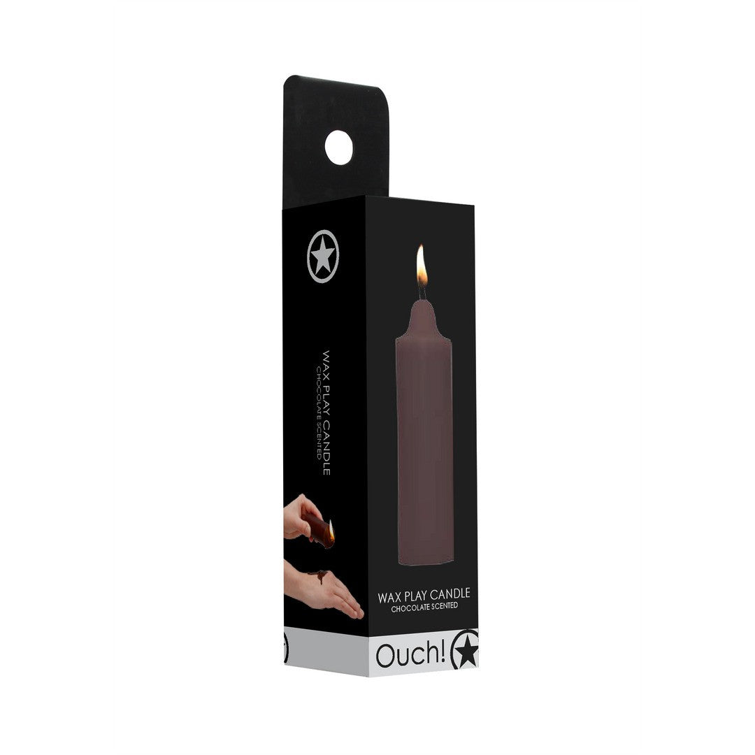 VELA COM AROMA A CHOCOLATE WAX PLAY CANDLE 100 GR OUCH!