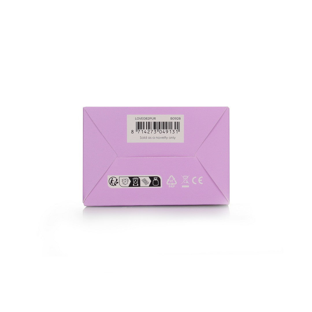 VIBRADOR 3 UP-AND-DOWN MOVING RINGS ORCHIDEE PURPLE LOVELINE