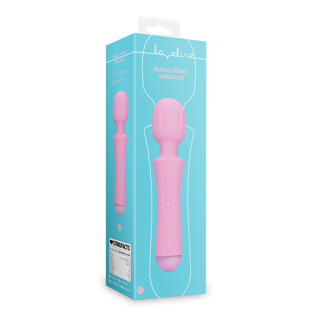 LOVELINE SMALL WAND VIBRATOR EXOTIC FUCSHSIA
