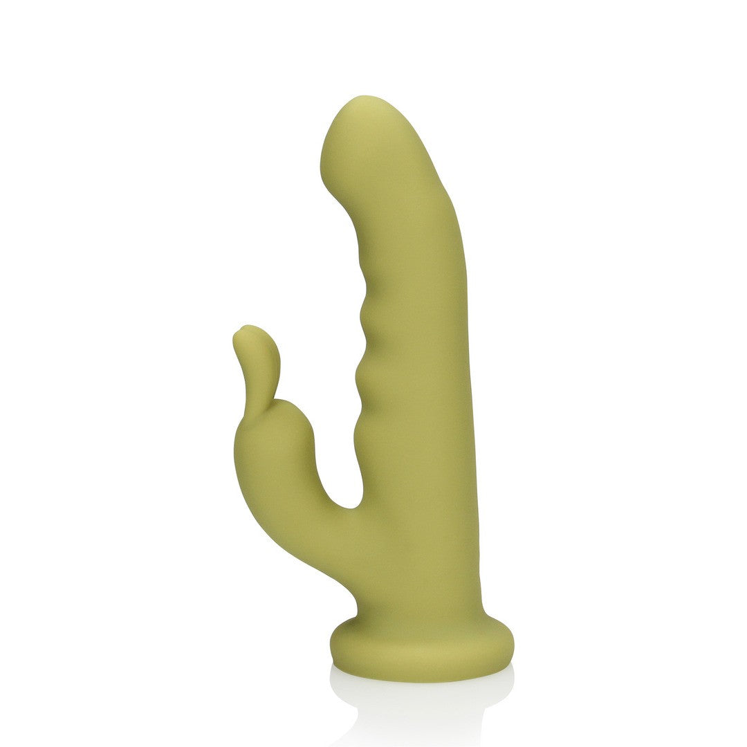 LOVELINE ULTRA SOFT SILICONE ROTATING RABBIT VIBRATOR SPRING SAGE