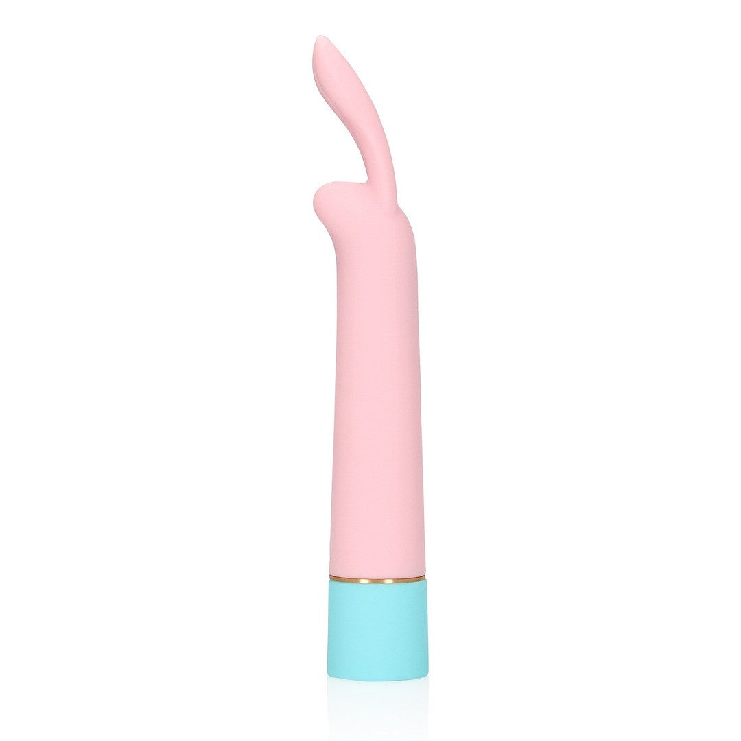 LOVELINE MINI RABBIT VIBRATOR WITH USB CHARGER ARCTIC BLUE