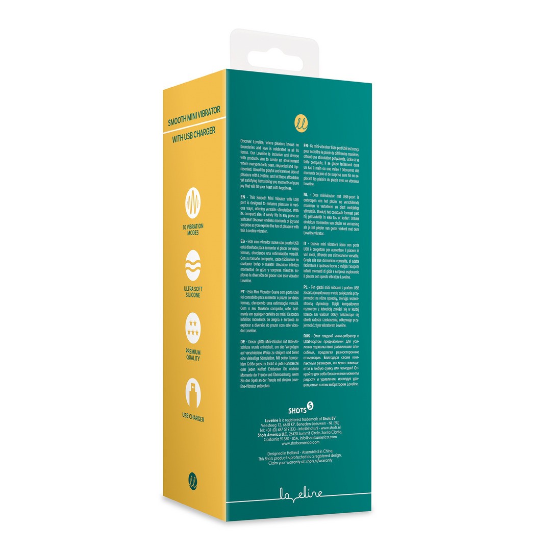 MINI VIBRADOR SUAVE ANCIENT SEA LOVELINE