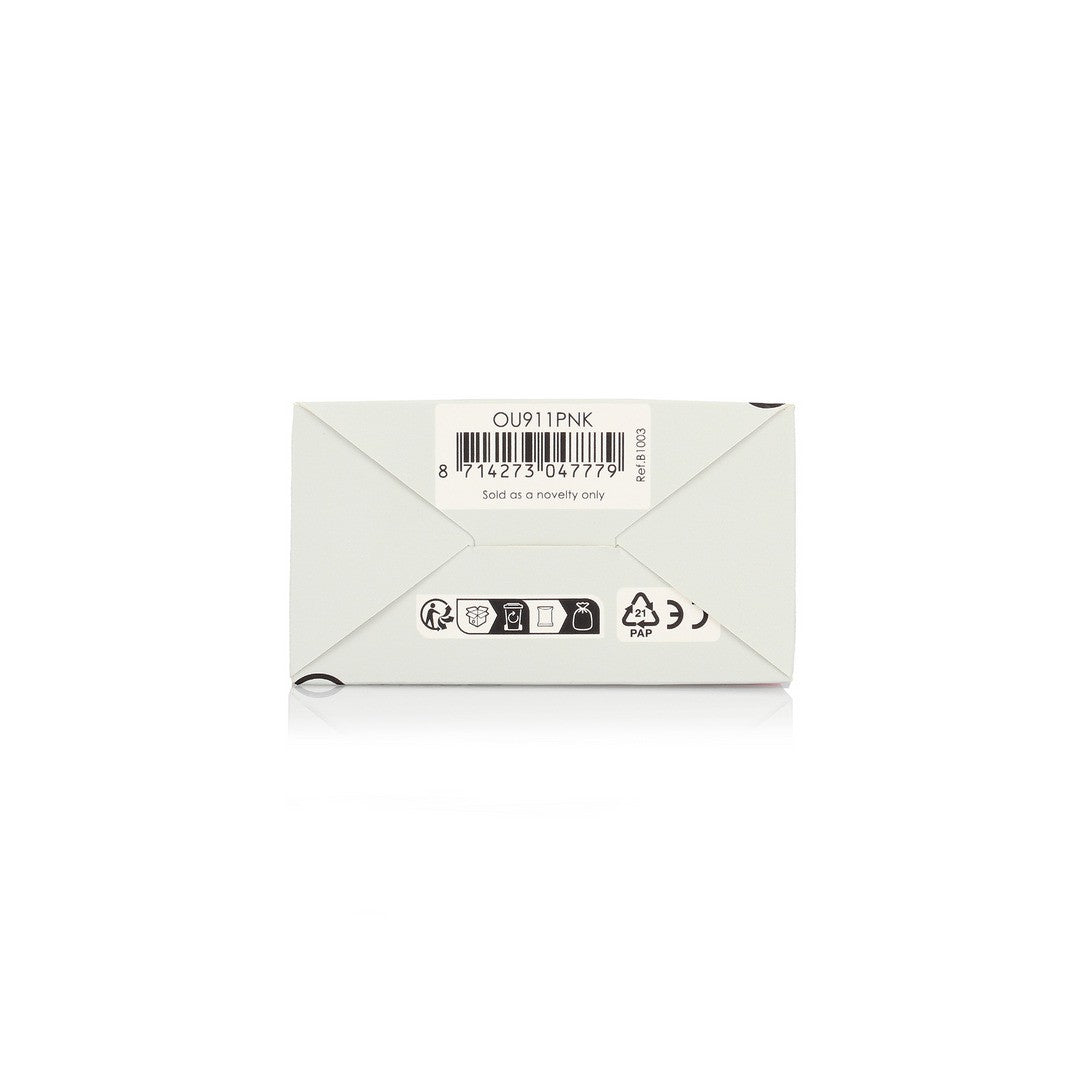 PLUG ANAL COM CAUDA DE RAPOSA ROSA LUMINOSA OUCH! - Lust Sexshop
