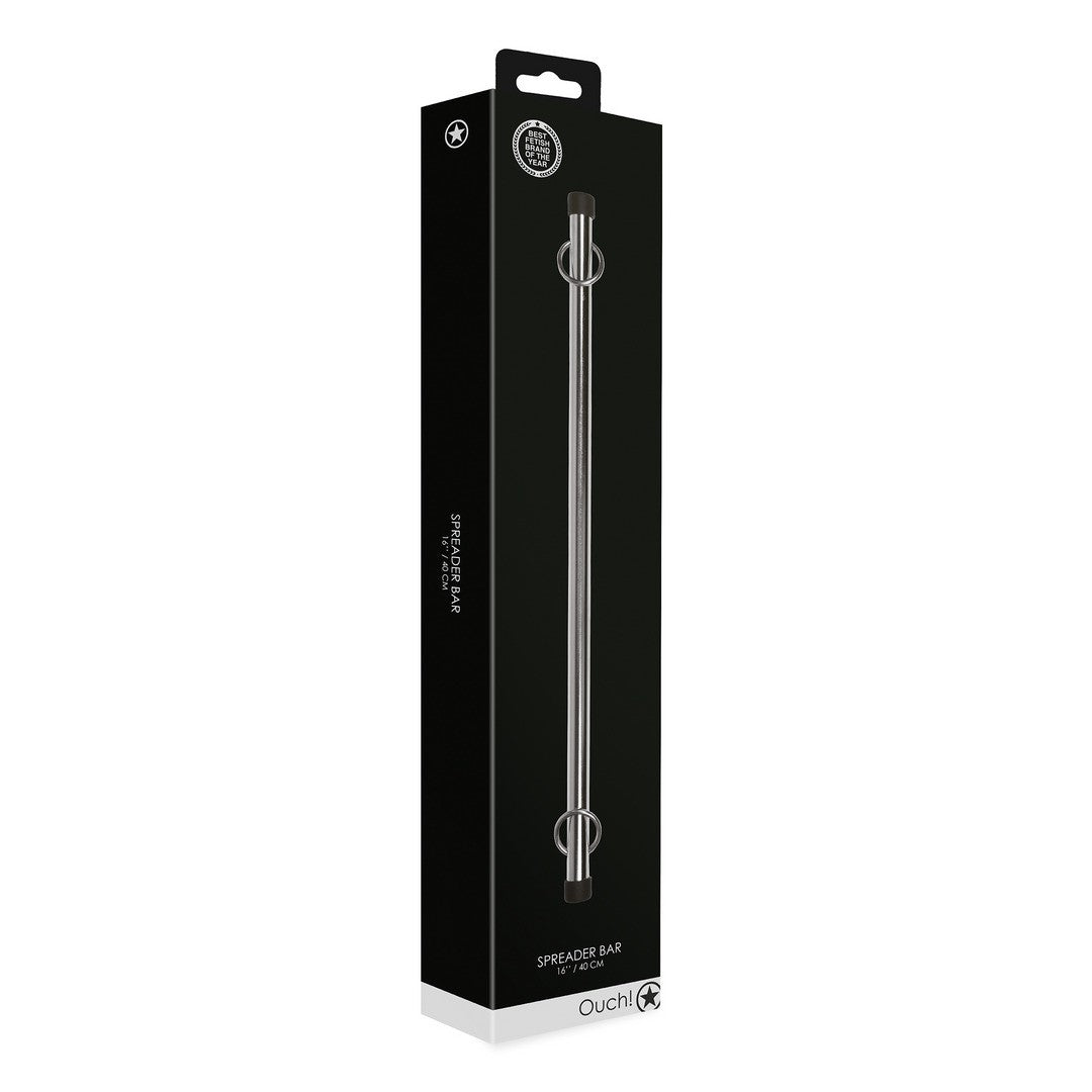 BARRA SEPARADORA ADJUSTABLE SPREADER BAR PRATEADO OUCH!
