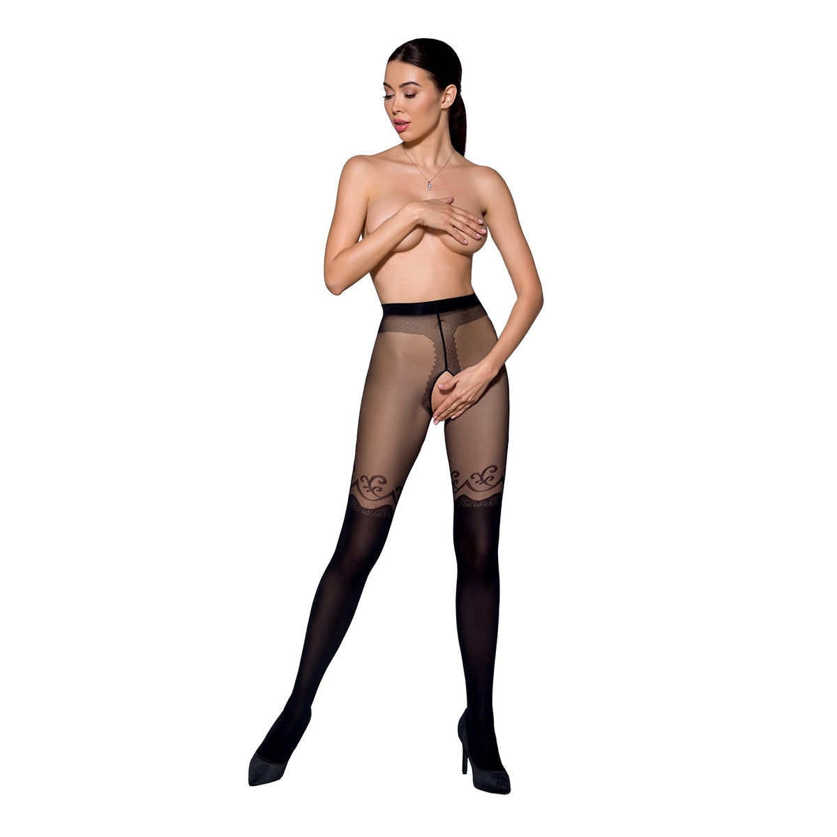 COLLANTS TIOPEN 012 PRETAS (20/40 DEN) PASSION - Lust Sexshop