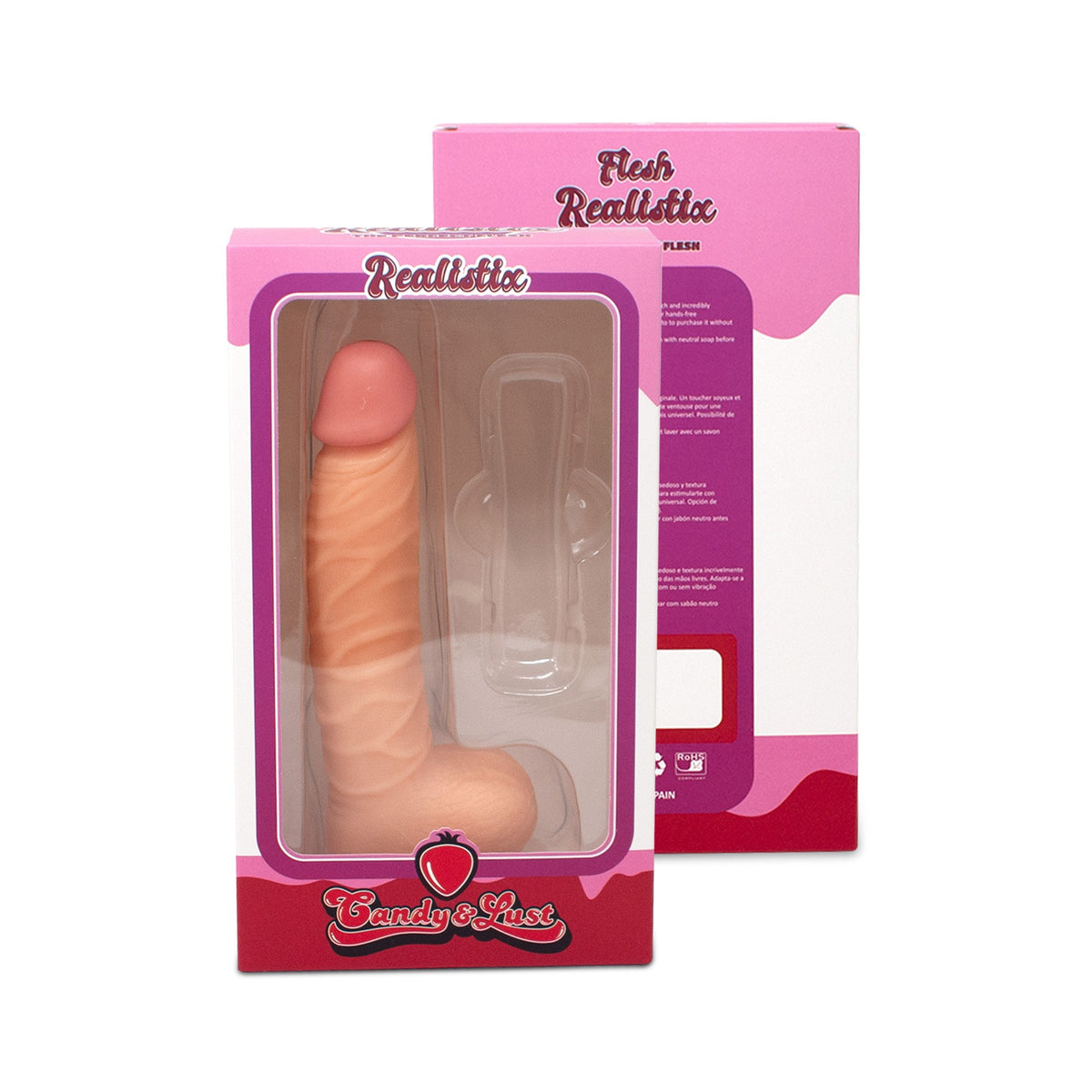 CANDY LUST REALISTIX DILDO MOD.3 22 CM
