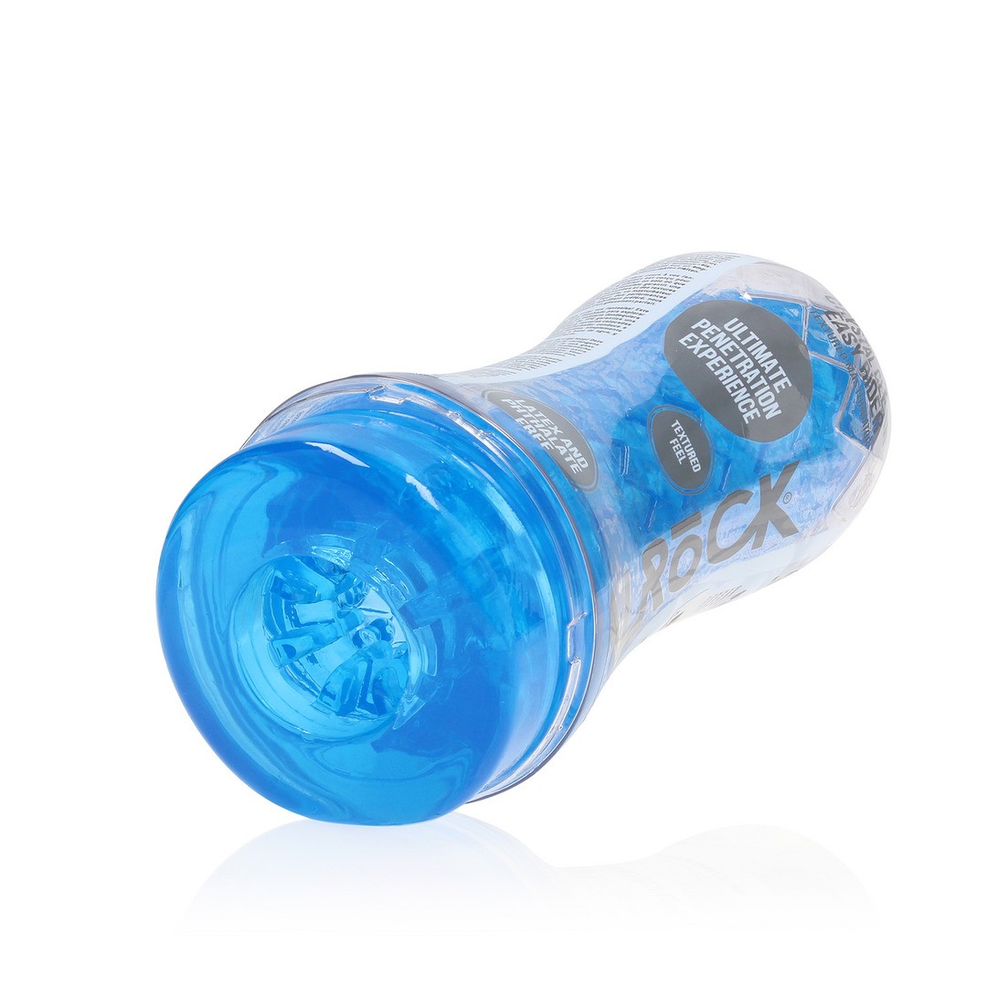 REALROCK EASY RIDER TEXTURED MASTURBATOR BLUE
