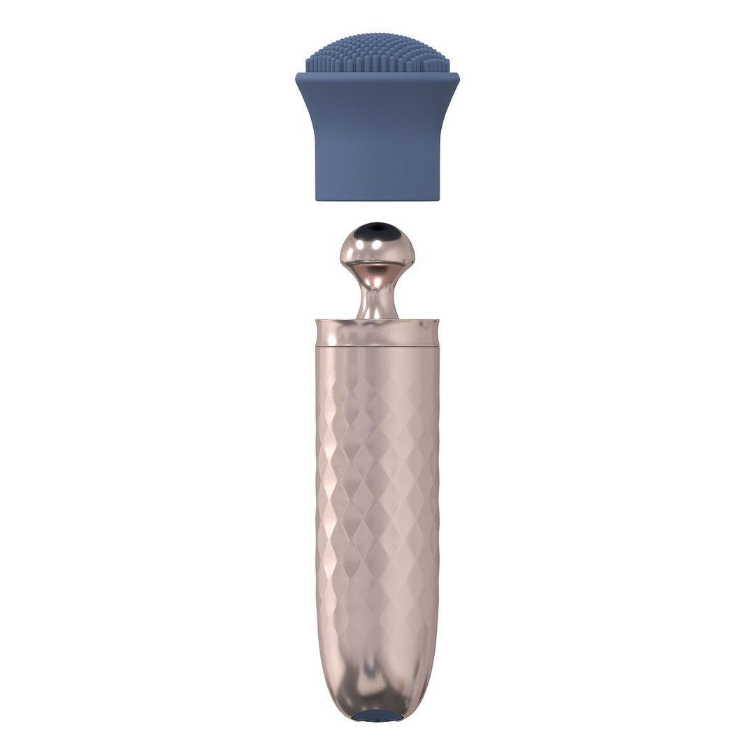 LOVELINE THE THRILL10 SPEED INTERCHANGEABLE VIBRATOR BLUE