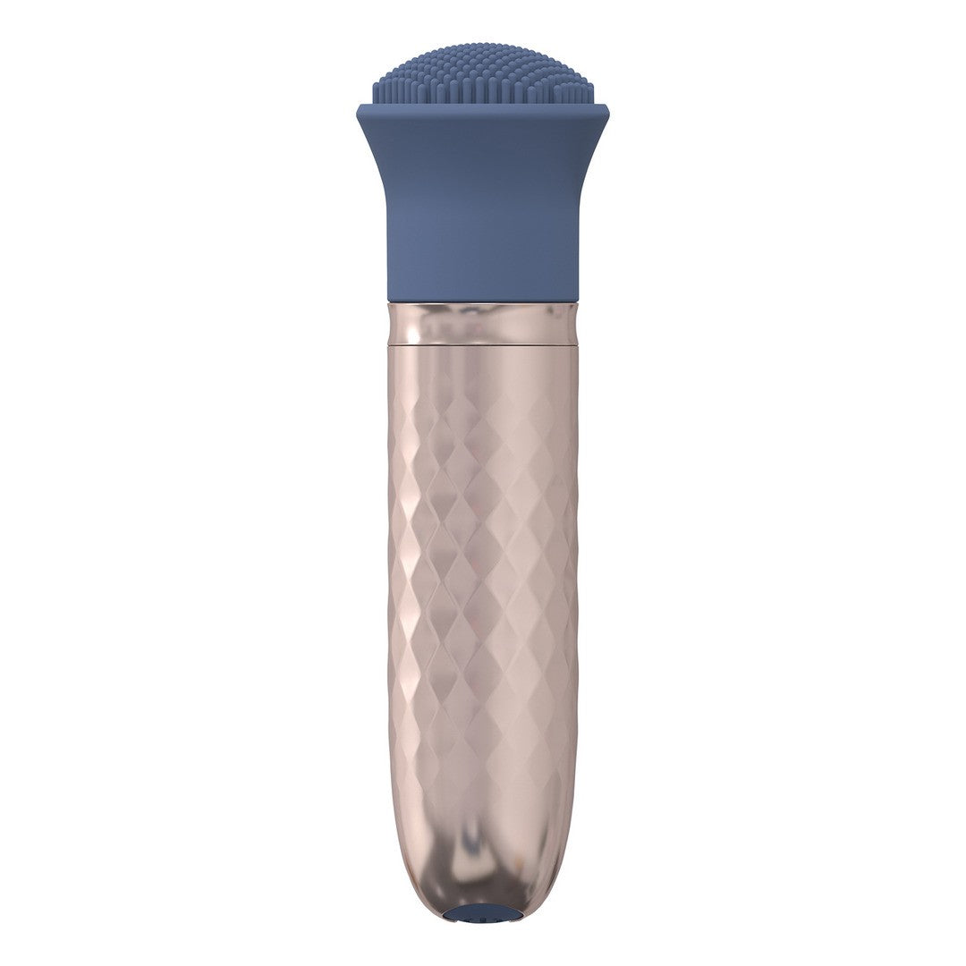 LOVELINE THE THRILL10 SPEED INTERCHANGEABLE VIBRATOR BLUE