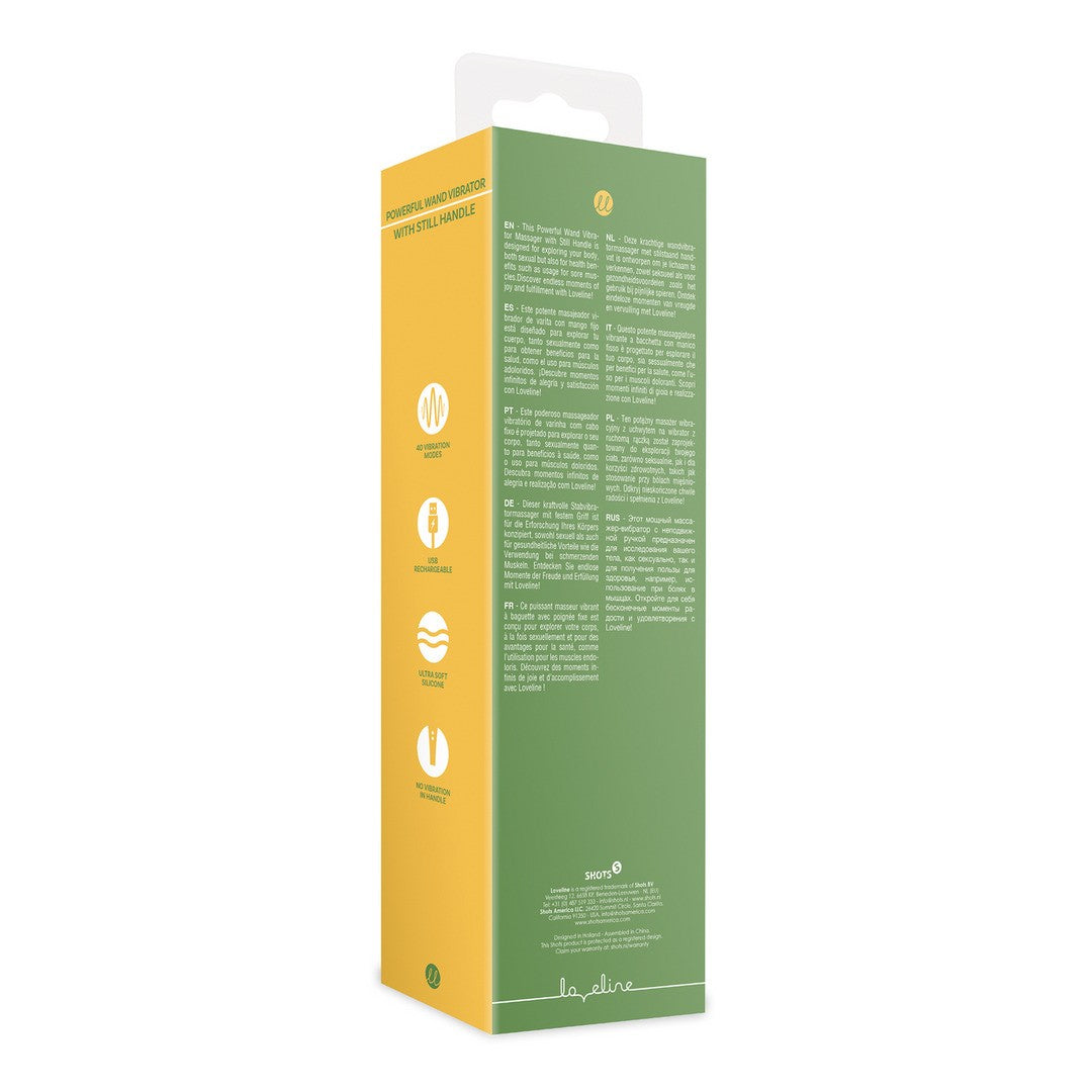 LOVELINE POWERFUL WAND VIBRATOR MASSAGER GREEN