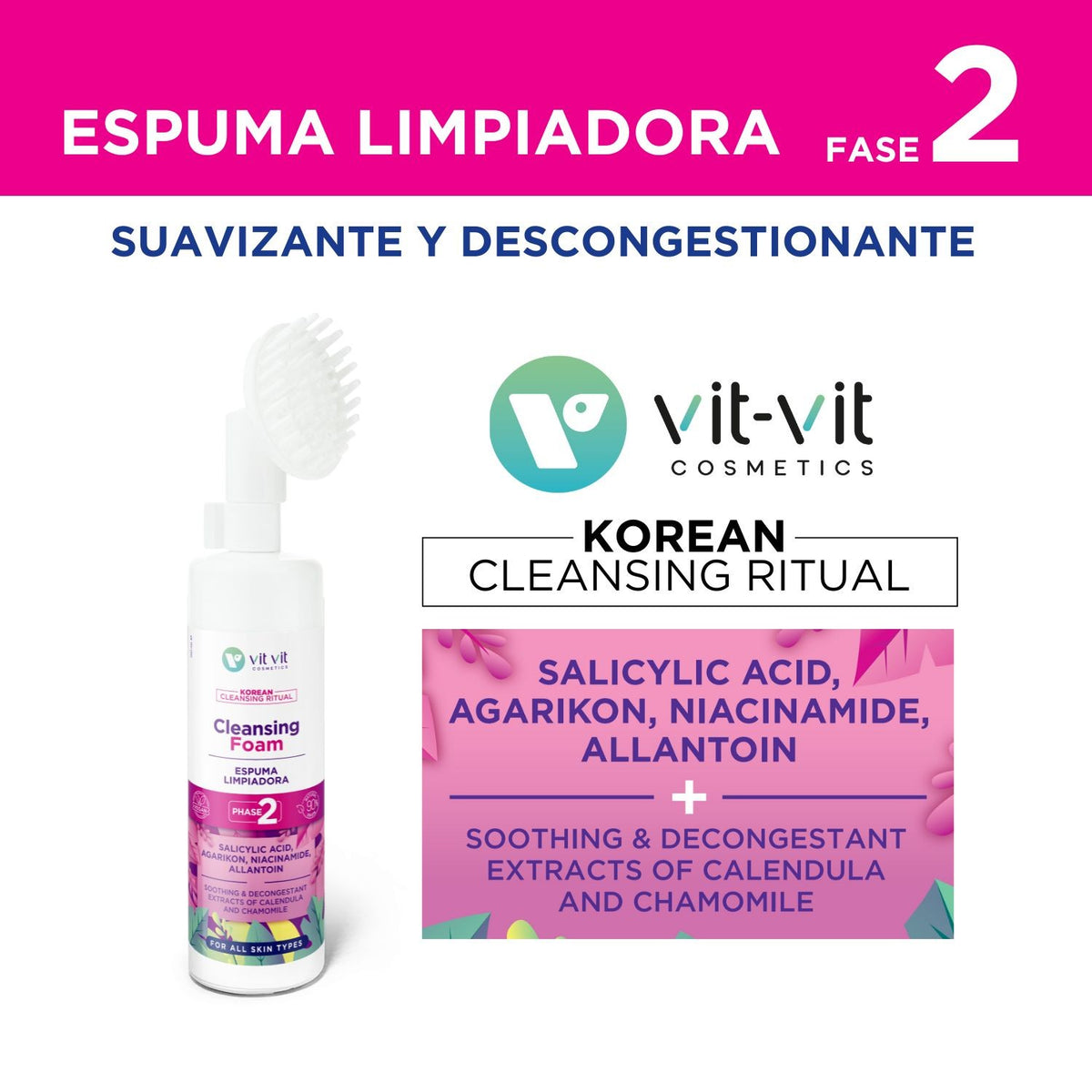 VIT VIT COSMETICS KOREAN BEAUTY NOURISHING AND CLEANSER BALM 150ML