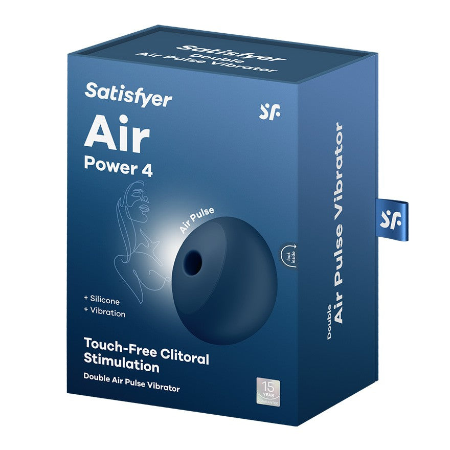 SATISFYER AIR POWER 4 STIMULATOR BLUE