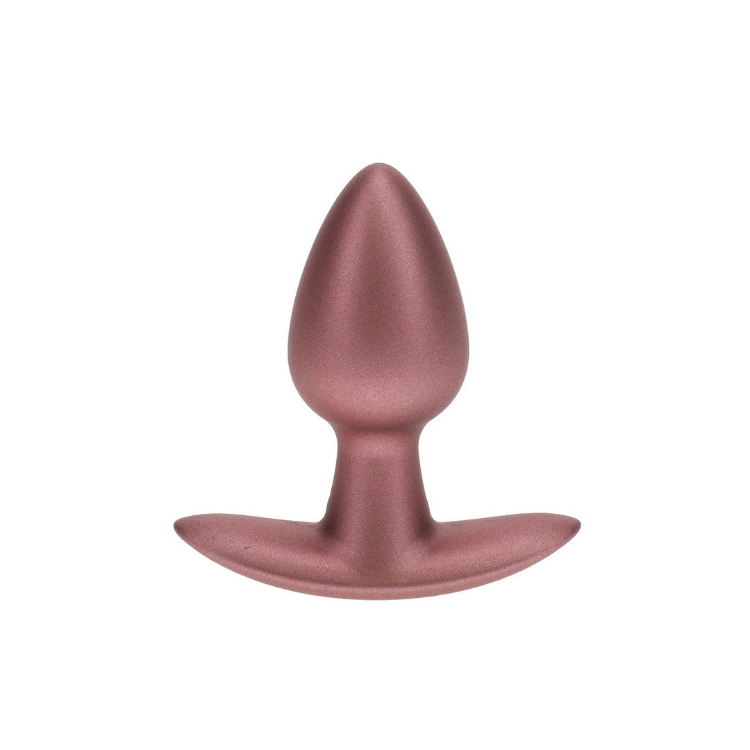 PLUG ANAL SMOOTH SILICONE SMALL 2.6 /6,5 CM ROSE GOLD OUCH!