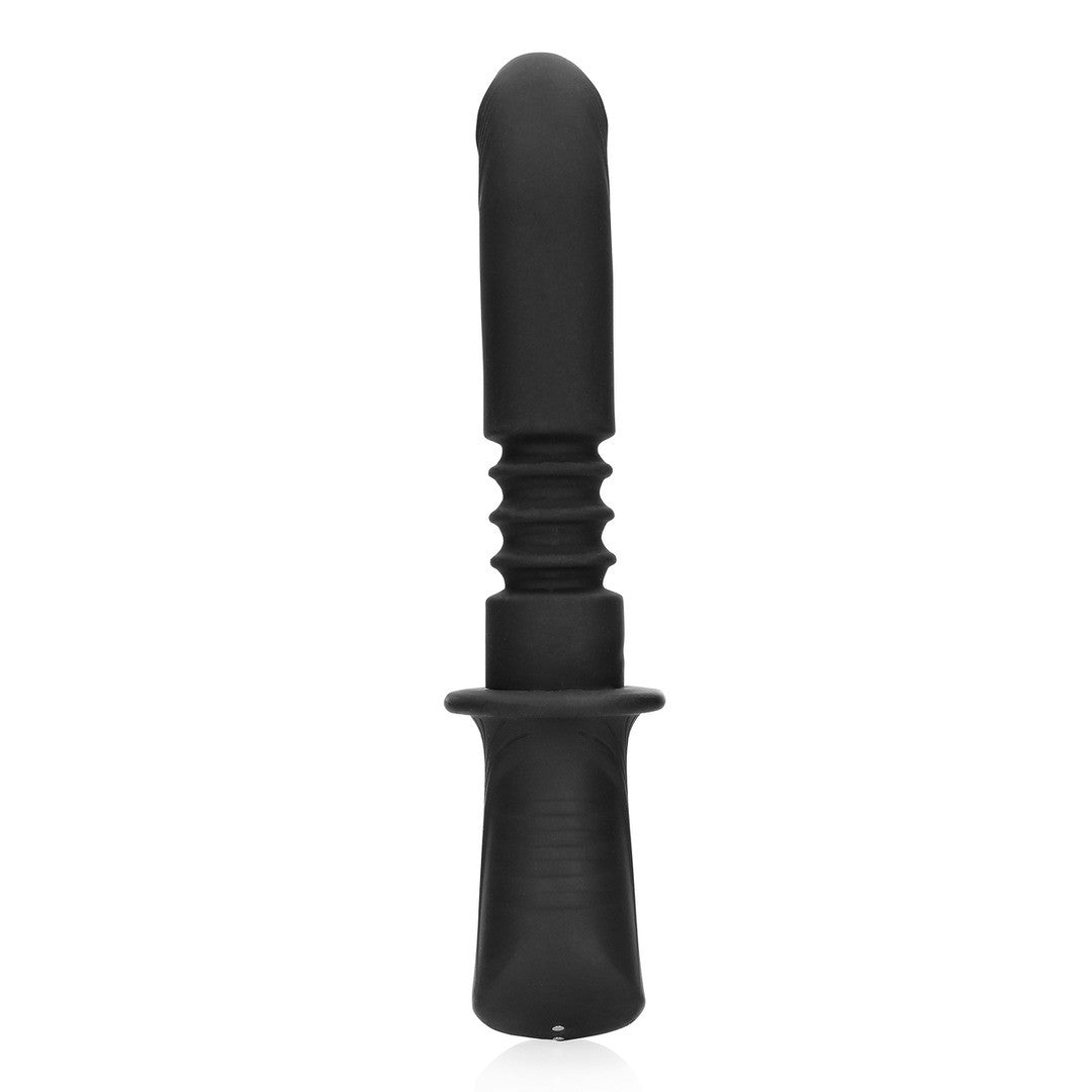 OUCH! HAND HELD VIBRATING AND THRUSTING SEX MACHINE