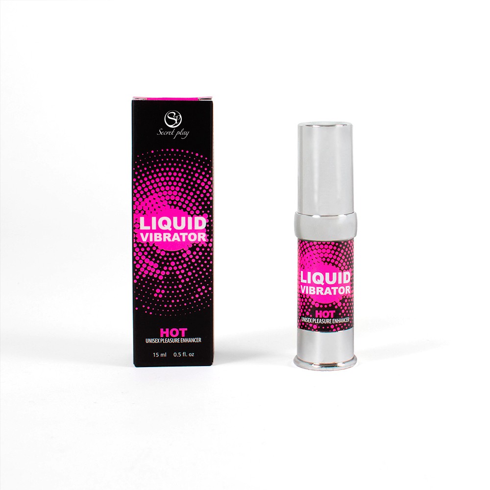 GEL LIQUID VIBRATOR HOT 15ML - Lust Sexshop