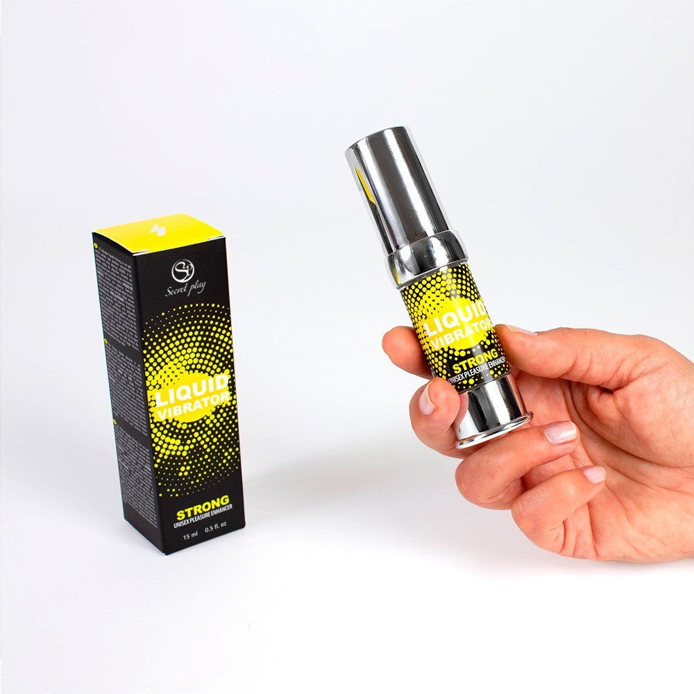 GEL LIQUID VIBRATOR STRONG 15ML - Lust Sexshop
