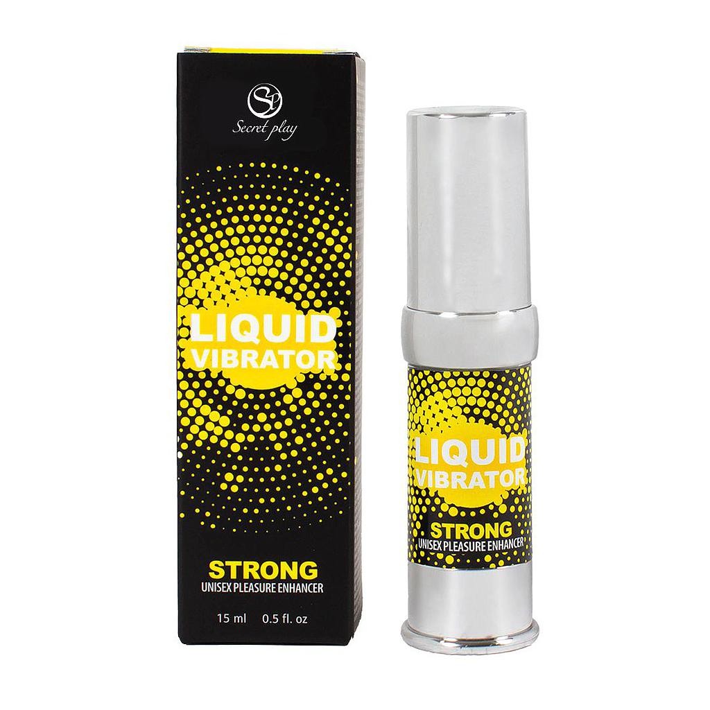 GEL LIQUID VIBRATOR STRONG 15ML - Lust Sexshop