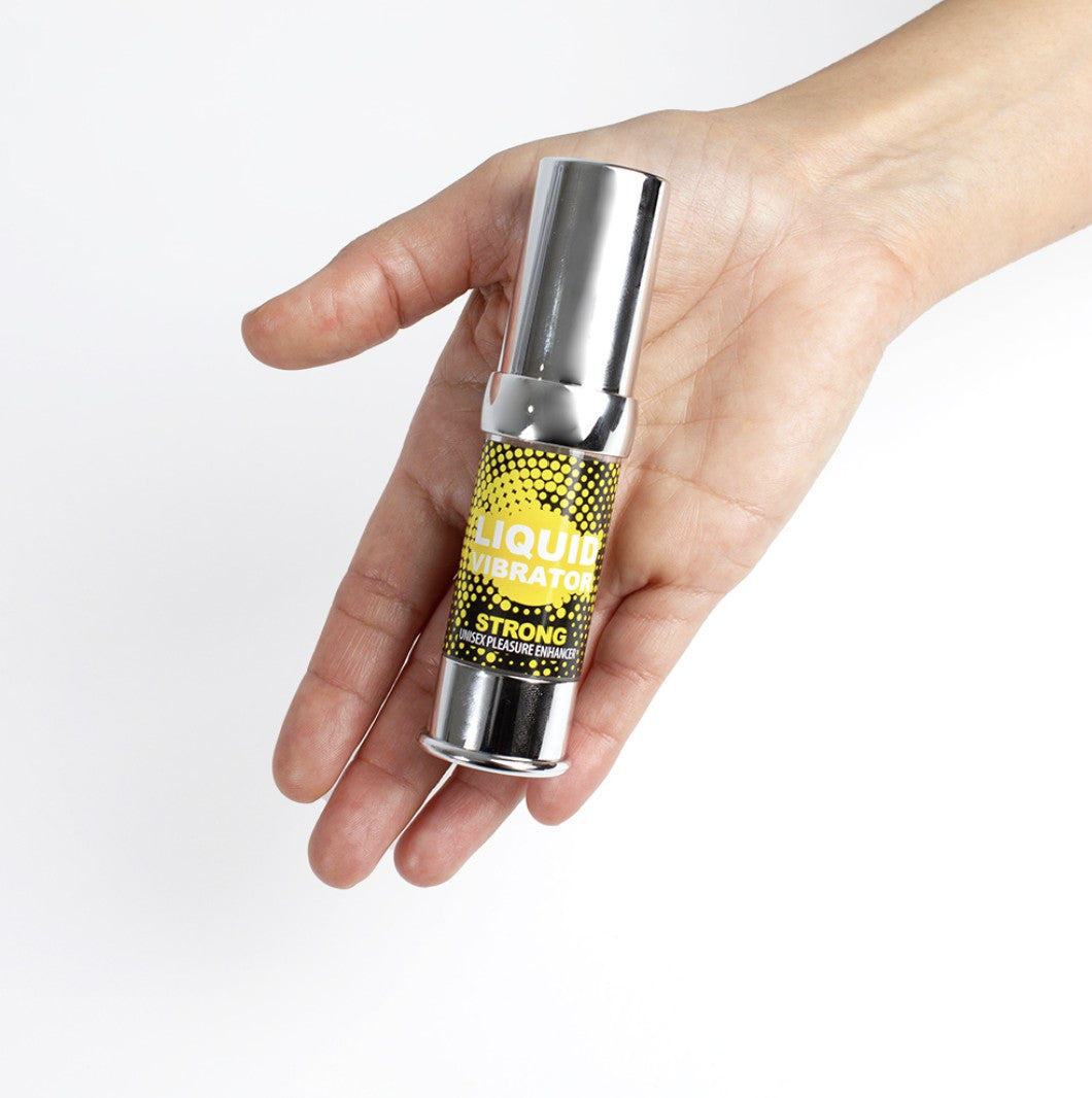 GEL LIQUID VIBRATOR STRONG 15ML - Lust Sexshop