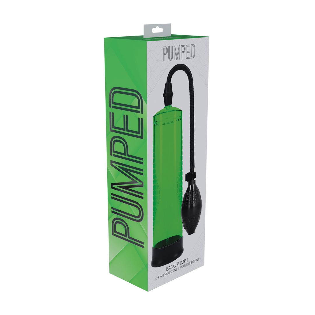 PUMPED BASIC PUMP 1 WATER RESISTANT GREEN
