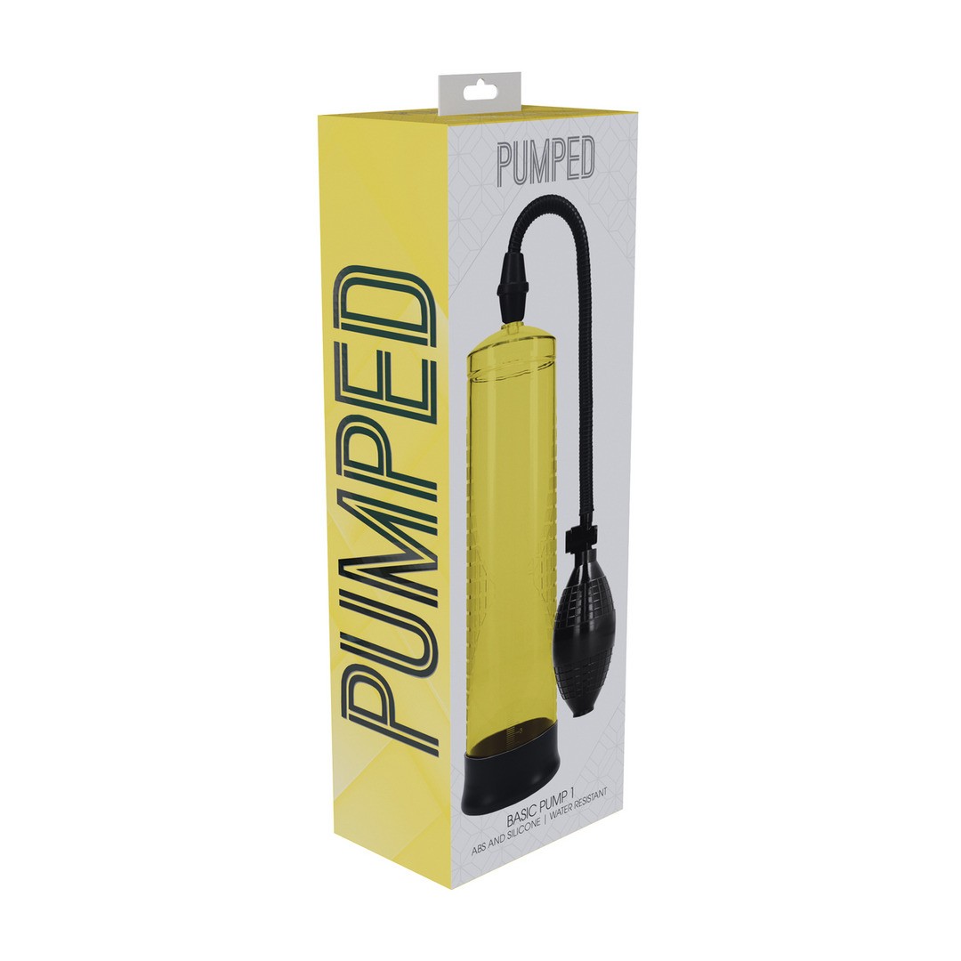 BOMBA PARA O PÉNIS BASIC PUMP 1 AMARELO PUMPED
