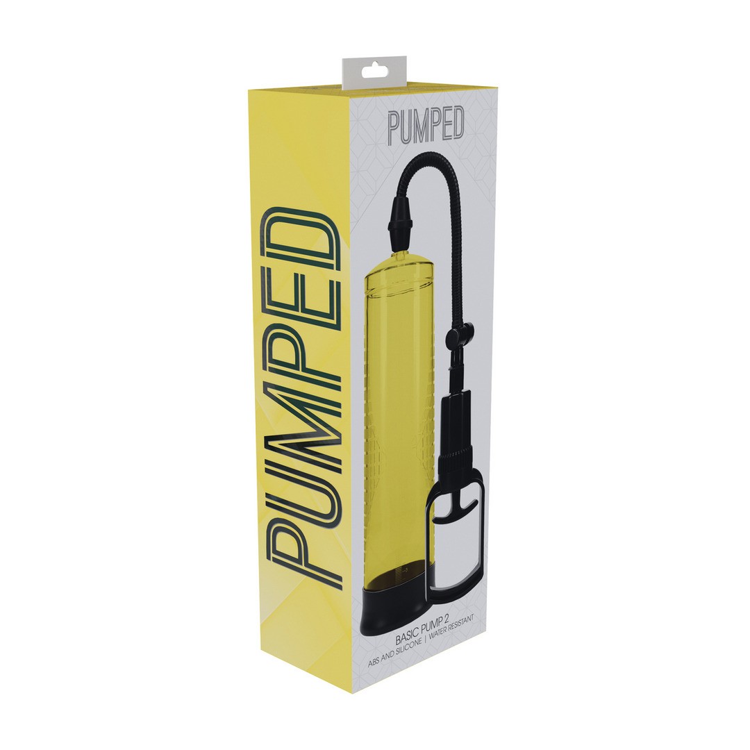 BOMBA PARA O PÉNIS BASIC PUMP 2 AMARELO PUMPED