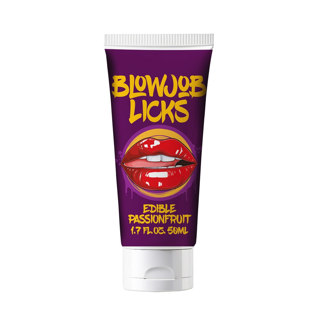 GEL PARA SEXO ORAL COM SABOR A MARACUJÁ BLOW JOB LICKS 1.7 FL OZ/ 50 ML PHARMQUESTS