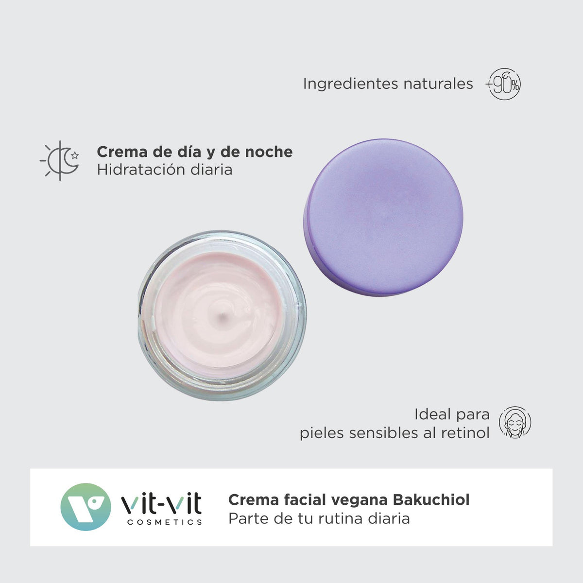 VIT VIT COSMETICS BAKUCHIOL ANTI-AGING CREAM 50ML