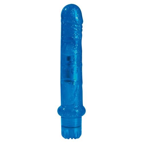 VIBRADOR JAMMY JELLY FRESH GLITTER - Lust Sexshop