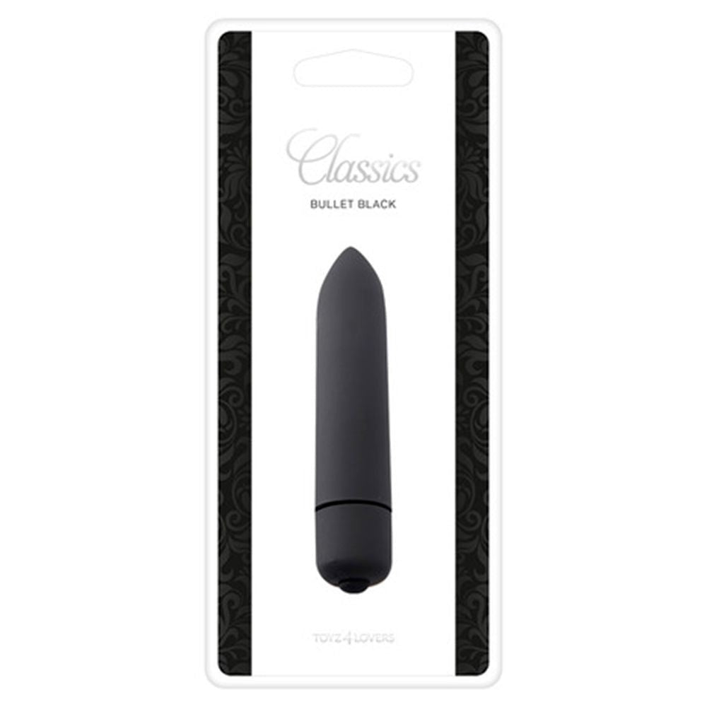 BALA VIBRATÓRIA BULLET PRETA - Lust Sexshop