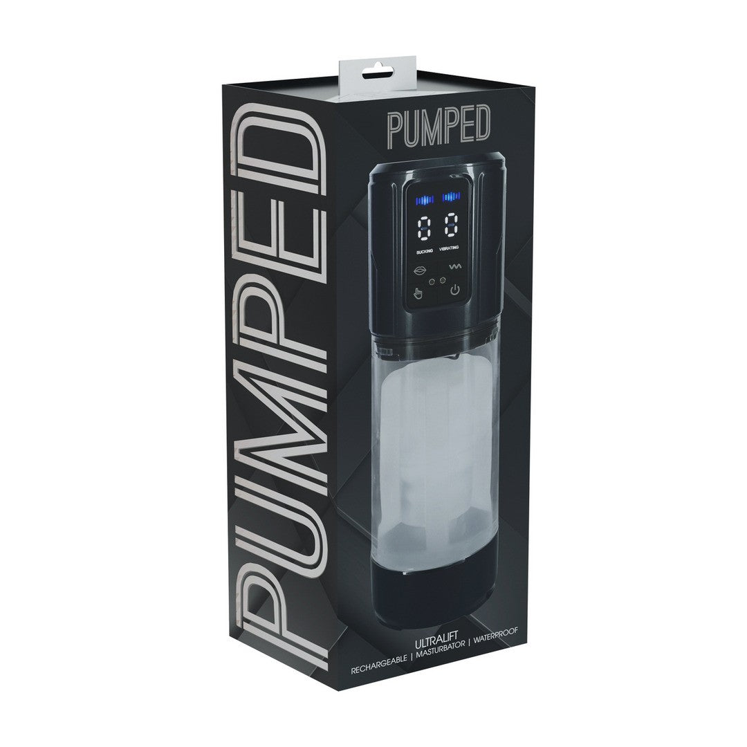 BOMBA MASTURBADORA PARA O PÉNIS ULTRALIF GUN METAL PUMPED