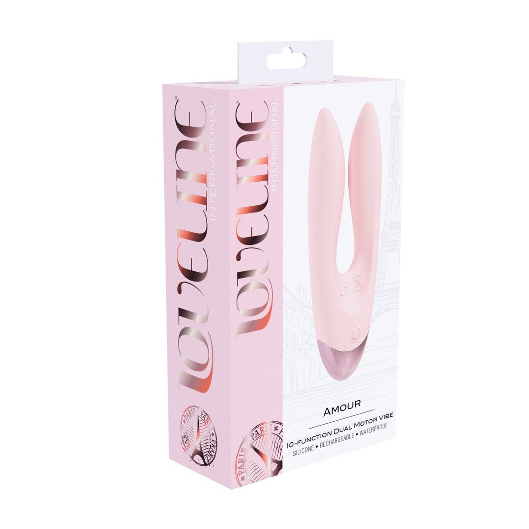 LOVELINE AMOUR DUAL MOTOR VIBE PINK