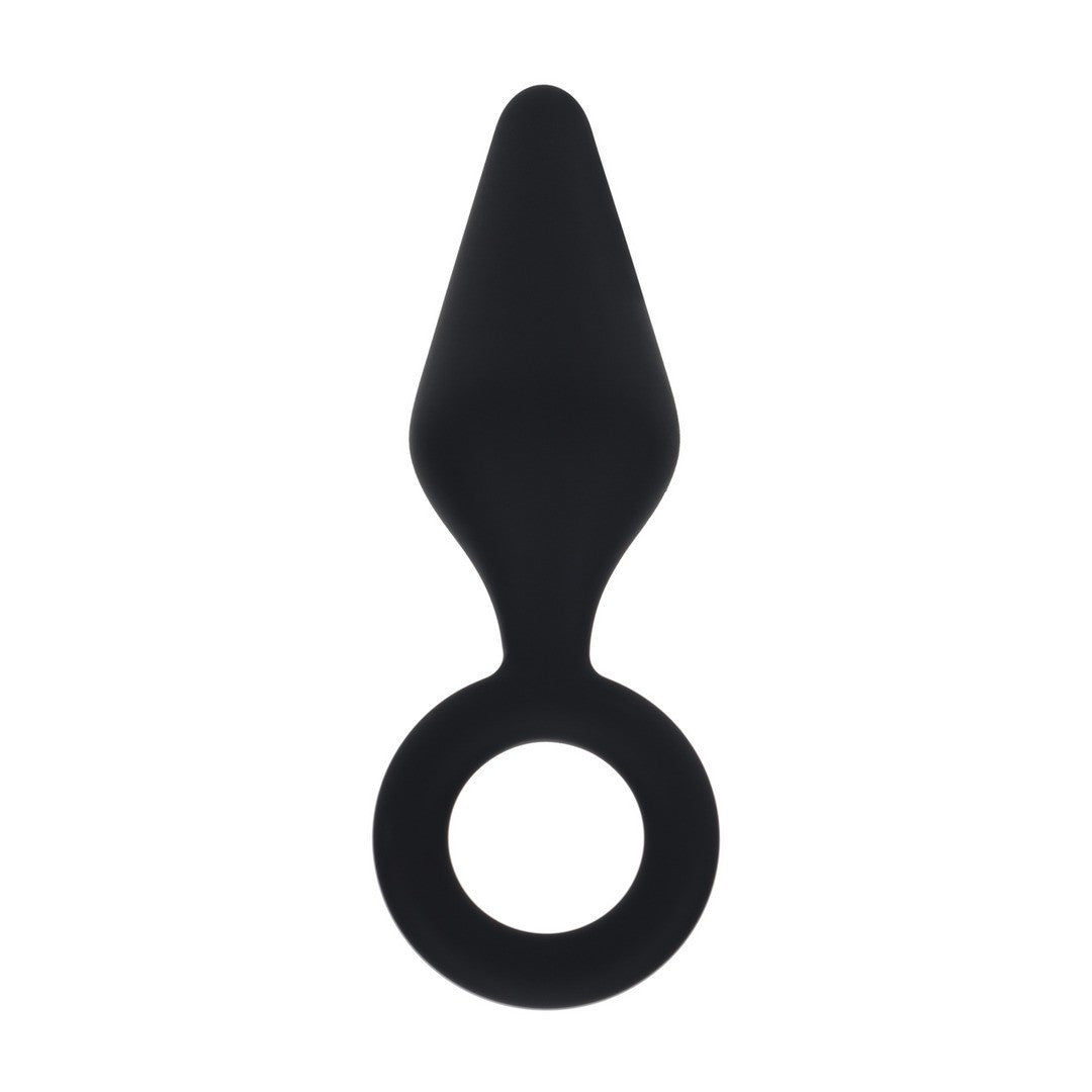 LEVELZ SILICONE ANAL PLUG L BLACK