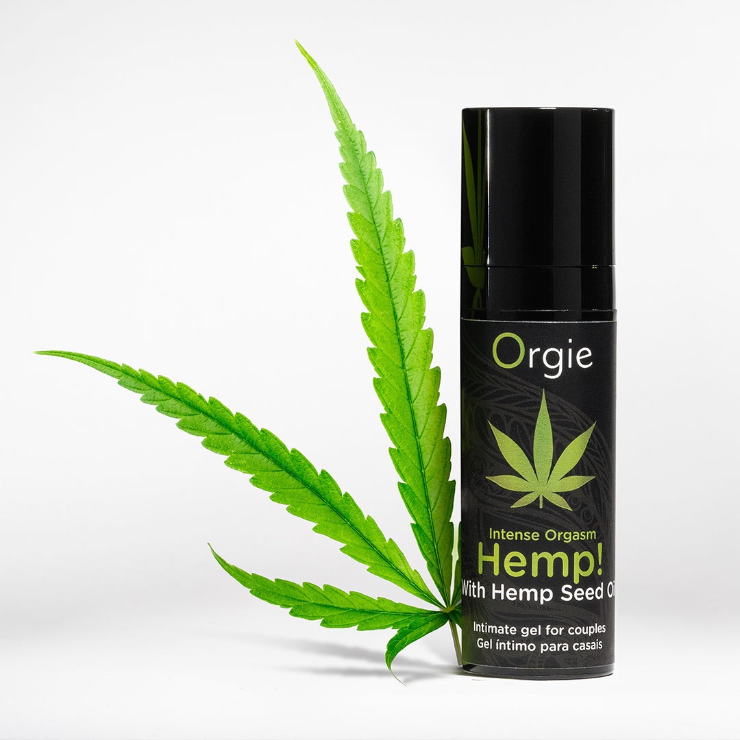GEL COM VIBRAÇÃO INTENSE ORGASM HEMP 15ML ORGIE