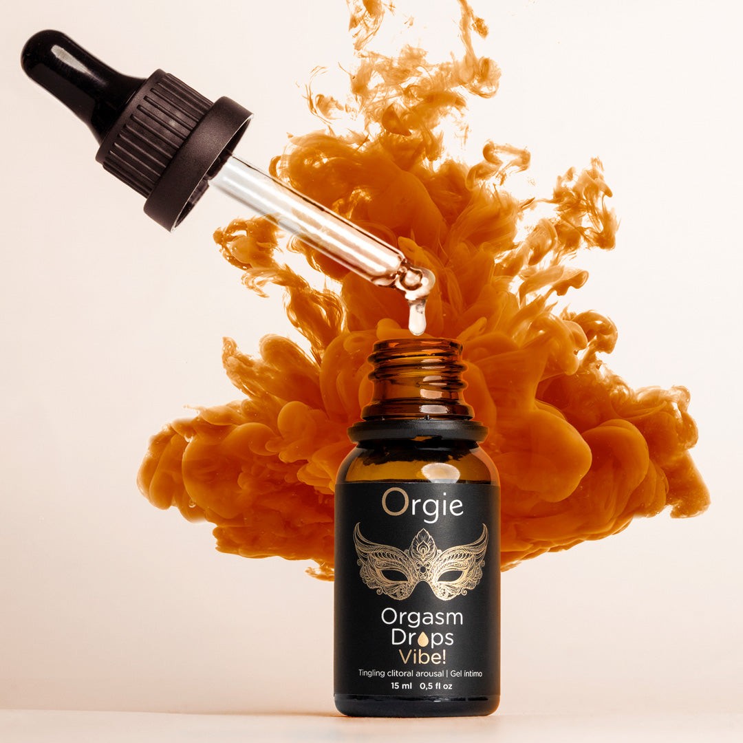 GOTAS COM EFEITO VIBRATÓRIO ORGASM DROPS VIBE 15ML ORGIE