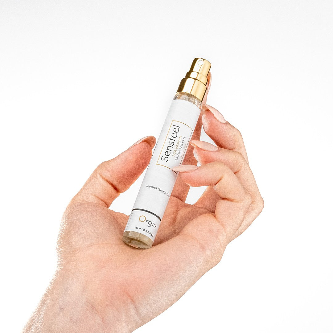 PERFUME CON FEROMONAS SENSFEEL FOR WOMAN 10ML ORGIE