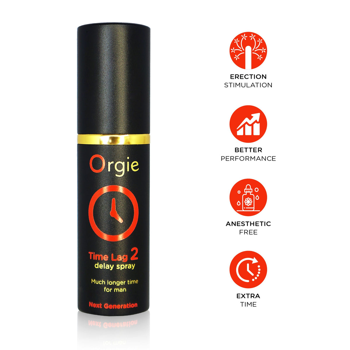 SPRAY RETARDANTE TIME LAG 2 10ML ORGIE