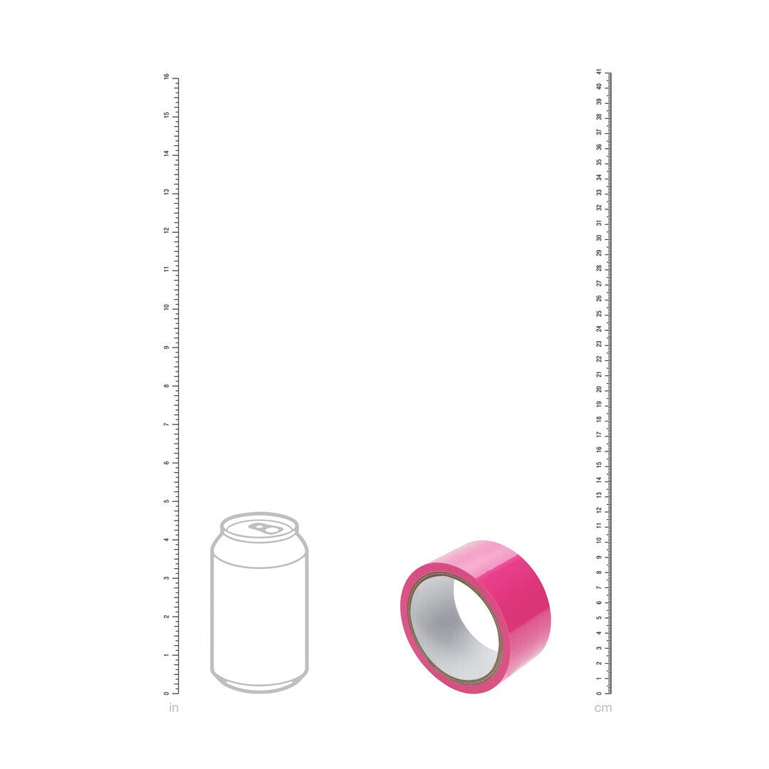 FITA BONDAGE PVC NON-STICK 20 M ROSA OUCH!