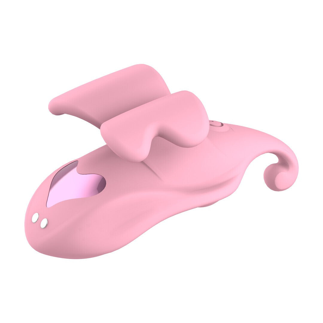 LOVELINE FINGER DUAL VIBRATOR PINK