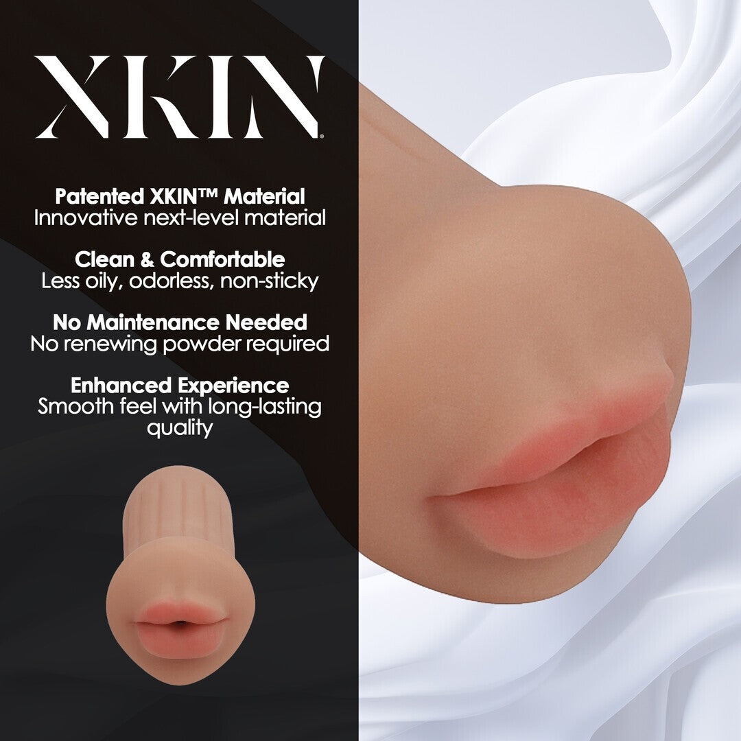MASTURBADOR RAW THE GRIP SMALL 137G TAN XKIN