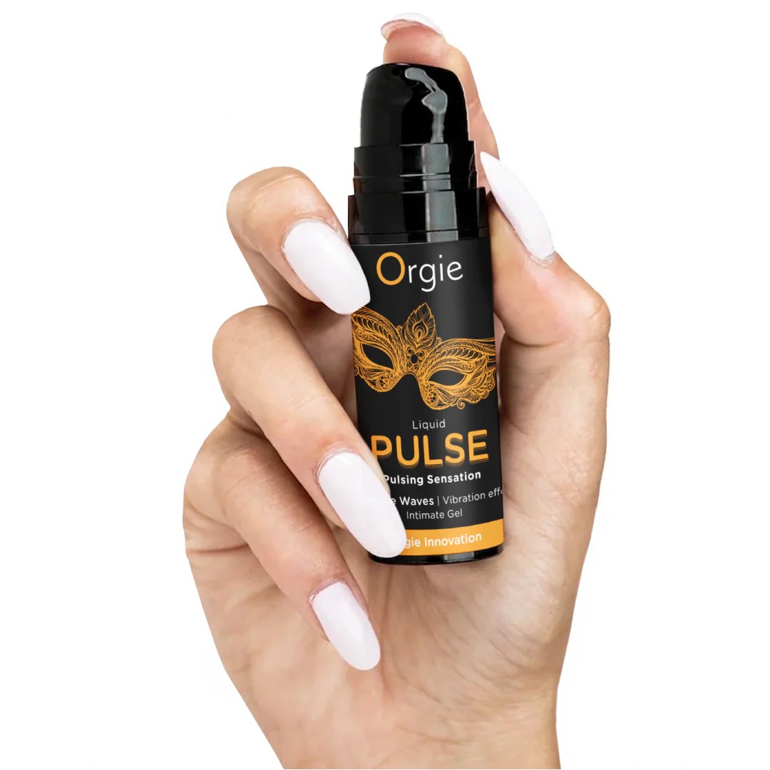ORGIE LIQUID PULSE UNISEX STIMULATING GEL WITH A PULSATING EFFECT 15ML
